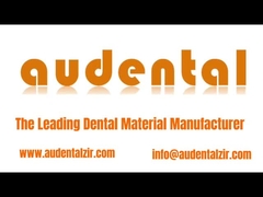 Blocco di fresatura dentale PMMA Disco mono PMMA in bianco