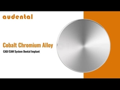 Dental CAD/CAM Milling CoCr Cobalt Chromium Block Disc Industria fabbricante