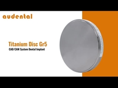 Audental Fast Delivery Gr5 Medical Dental Titanium Disk Titanio blocco per laboratorio dentale