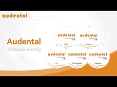 Audental 98 ST Dental Zirconia Block 1100MPA 43% TRANSLUCENCY Colore A1, A2, A3