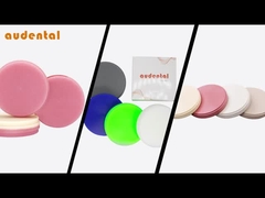 Materiale dentale Prodotti di laboratorio Materiali digitali PMMA PEEK Cera Cobalt Polvere/disco Disco di titanio