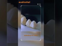 1200MPa Bloke di zirconia dentale ST bianco liscio con 41-43% di traslucidità e 16 liquidi coloranti