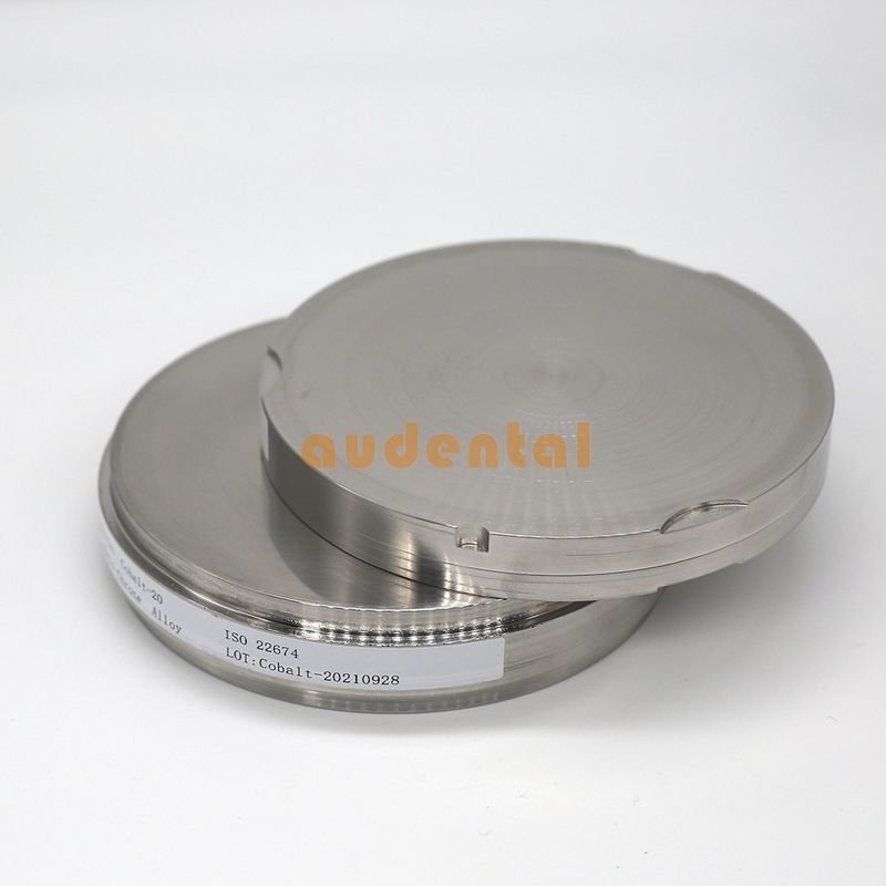 Audental Dental Lab Utilizzo 98x12mm Milling Metal Cobalt Cromo Cocr Disco Cobalt Cromo Cromo Disco