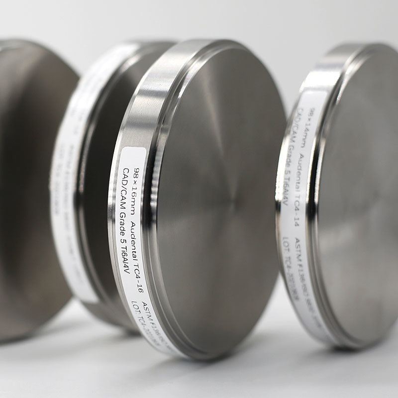 Dental Titanium Disc Gr5 Gr2 Ti Implant Abutments Materiali OEM ODM Factory Supplier