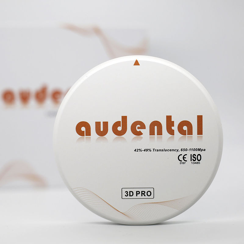 3D Pro Zirconia Dental Bianco CAD CAM Blocco 98/95/92mm Sistema aperto CE