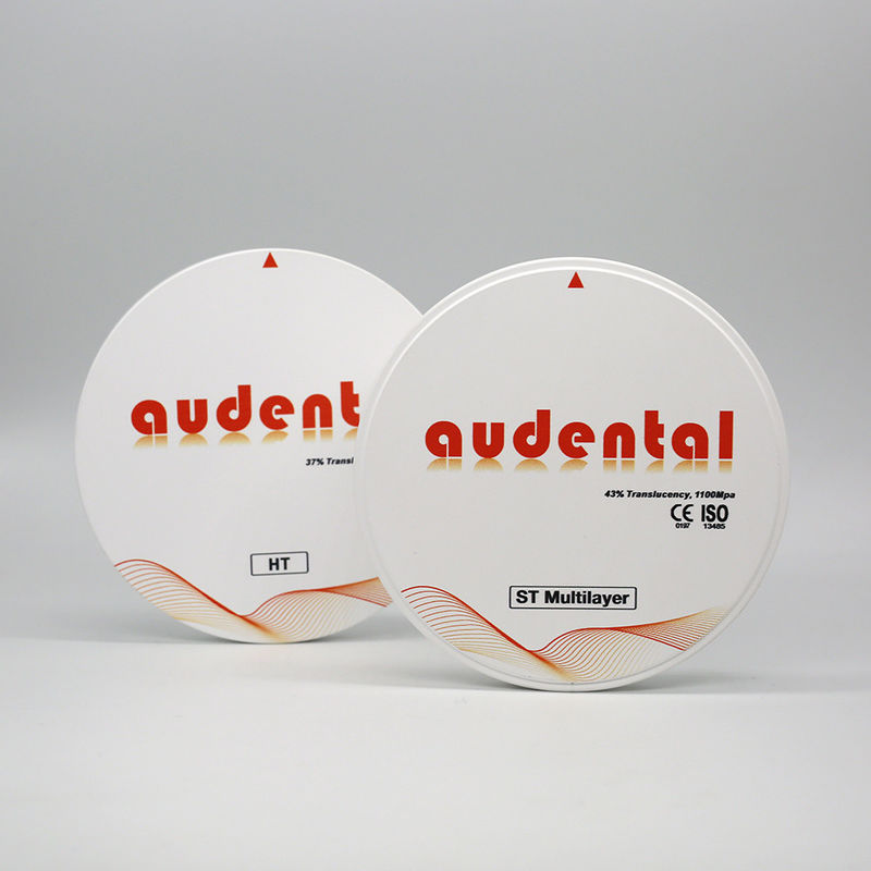 Superficie liscia Vita 16 Zirconia Blocco di disco rotondo per un'estetica e una durata ottimali Spessore 12 mm