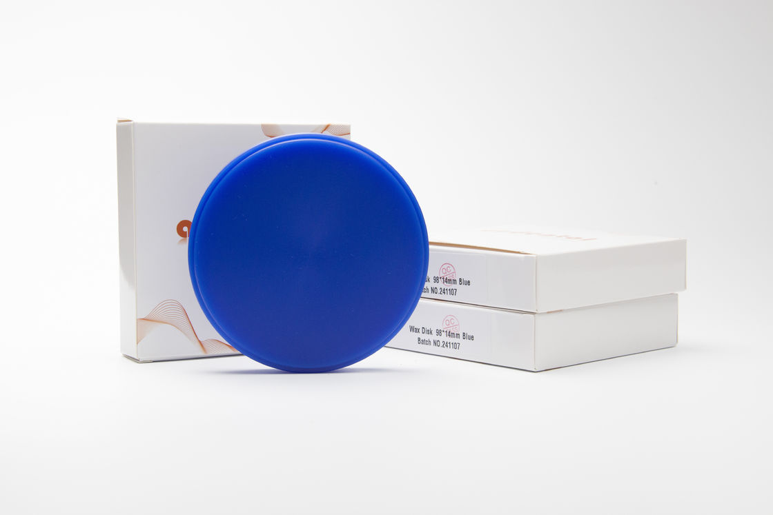 Alta precisione e precisione di adattamento margini Dental Wax Disc Blocco in Blu Verde Bianco e Grigio Audental