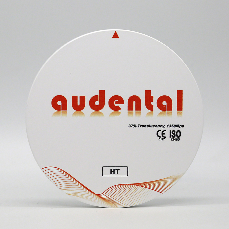 Audental HT/DHT Bianco Corone e Ponti Zirconia Blocchi Laboratorio Odontotecnico CAD CAM Prezzo di Fabbrica Materiali di Consumo Dentali Zirconia