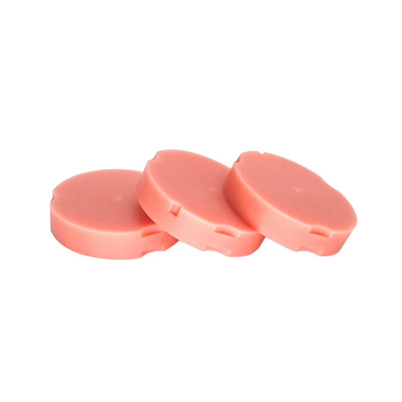 Blocco in PMMA dentale Pink-A2 resistente e impermeabile per restauri forti e robusti