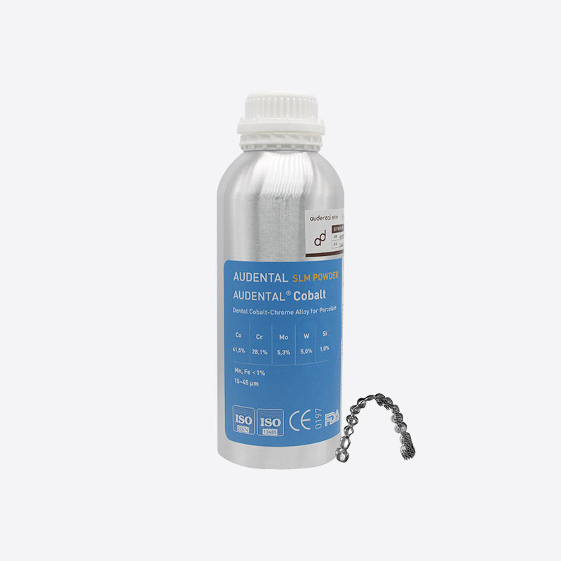 Stampa 3D metallica dentale utilizzando polvere di lega di cobalto cromo con bassa porosità e contenuto di ossigeno per una stampa migliorata