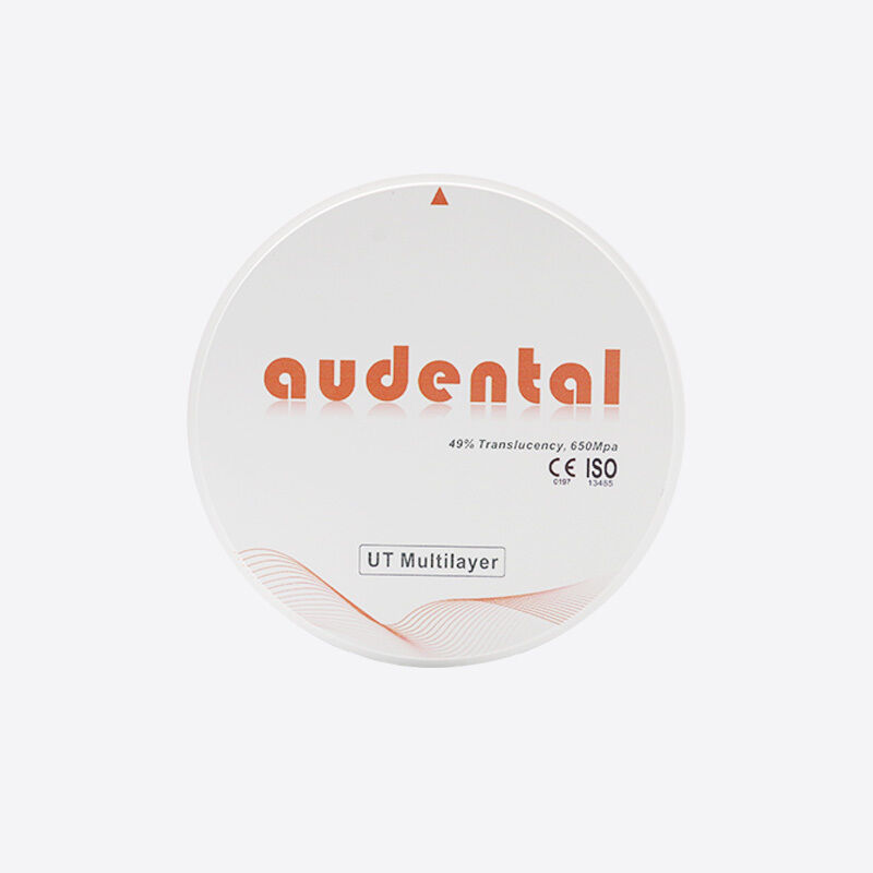 Blocco di zirconia a più strati di ingegneria di precisione con resistenza equilibrata ed estetica naturale per applicazioni dentali