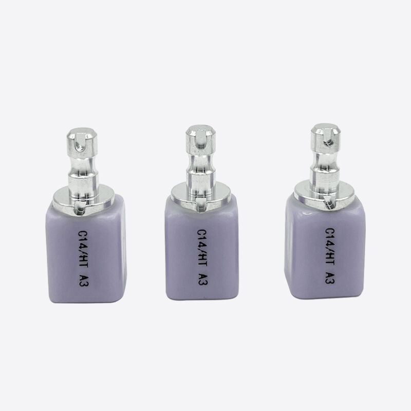 Vetro dentale Materiale di disilicato di litio in ceramica che fornisce resistenza e prestazioni estetiche per il lavoro dentale anteriore