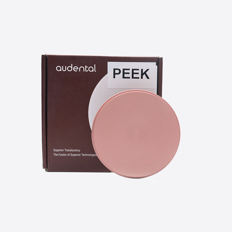 Blocco in PMMA dentale progettato per frese CAD CAM dentali aperte, inclusi sistemi Roland, Sirona, Vhf e Imes Icore