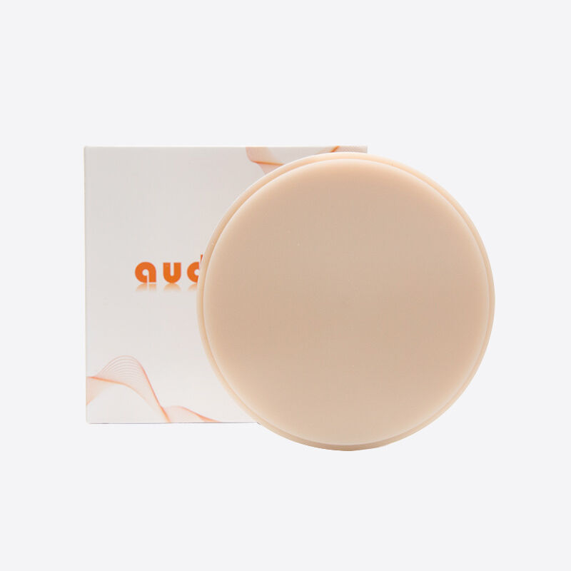 Materiale di fresatura per laboratorio odontotecnico Pink-A2 PMMA Block per protesi complete, dimensioni e forma 98mm/95mm