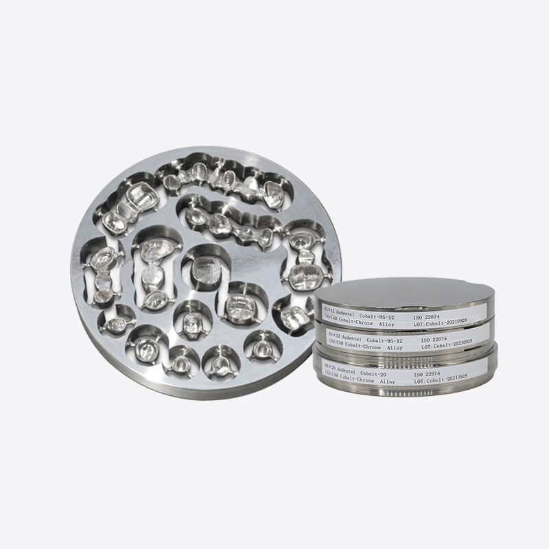 Cobalt Chrome Block dental cobalt chromium alloy disc suitable for crowns bridges implant supported bars and restorations