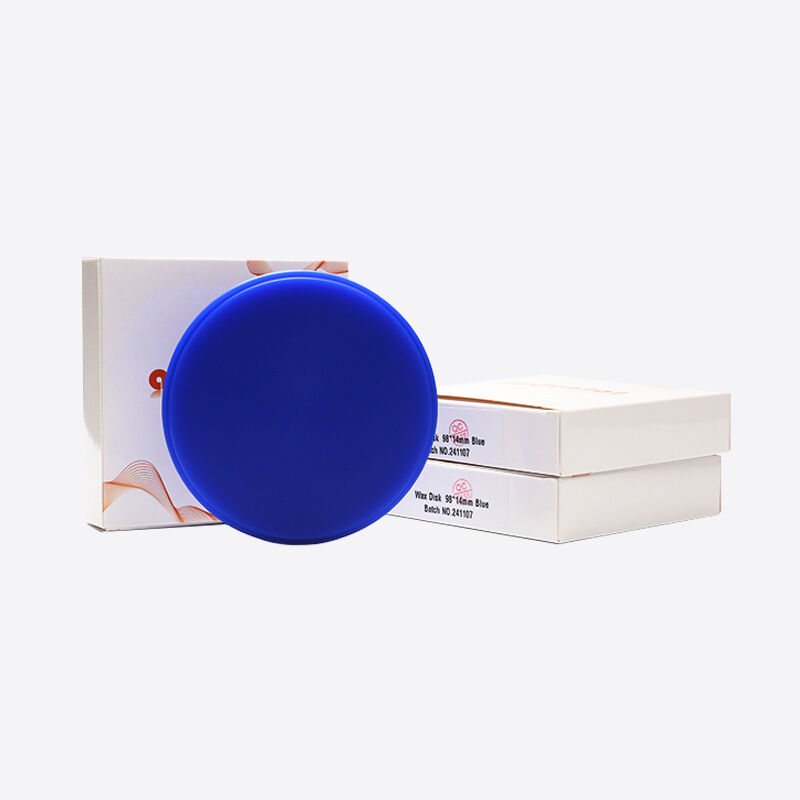 Dischi di cera dentale blocchi di cera resistenti compatibili con macchine di fresatura a sistema aperto che forniscono bruciatura pulita e facile scollatura