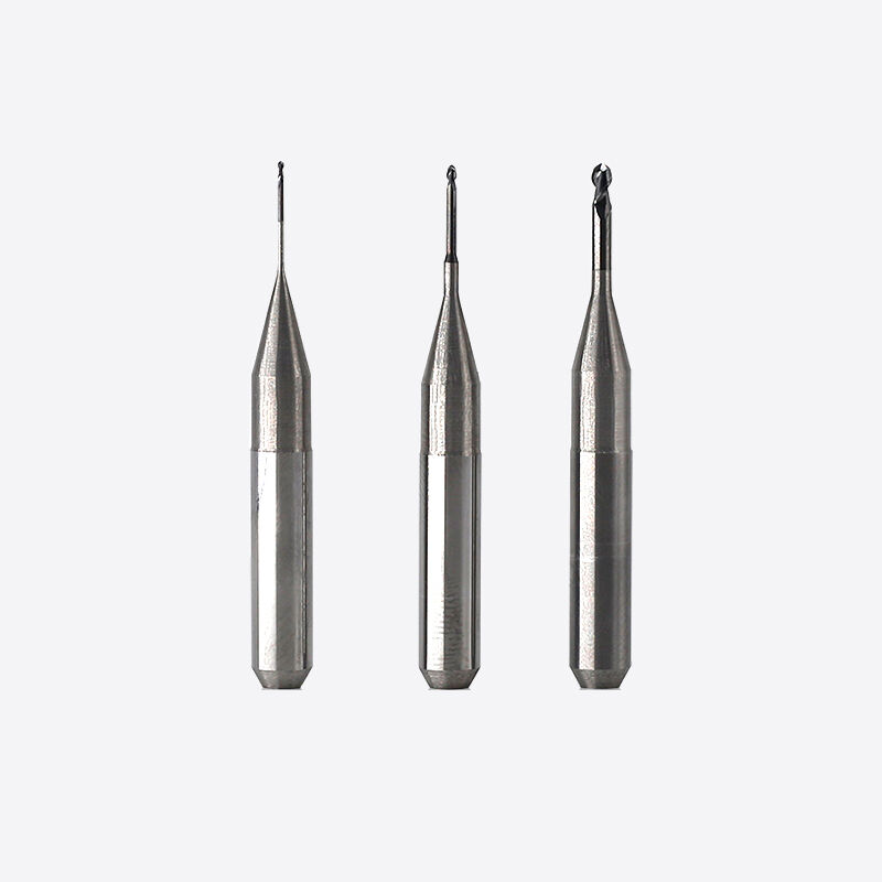 Fresatura di zirconia Bur strumento di fresatura rivestito di diamanti ottimizzato per la fresatura di ceramiche di vetro di zirconia PMMA e cera con finitura superficiale