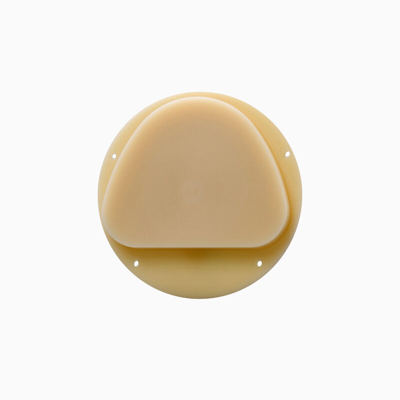 Dental Pmma Block Tonalità rosa A2 con dimensioni 98 mm e 95 mm Ideale per la fresatura di corone temporanee, ponti e protesi totali