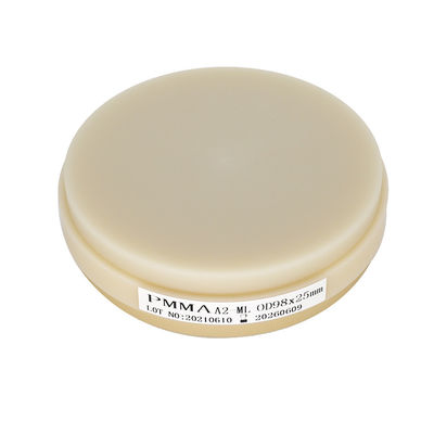 Dentale Multistrato Pmma Disc AG Denti Artificiali Protesi 98mm/95mm