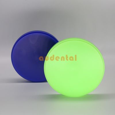 Green Blue Precise Casting Dental Wax Disc Block per il laboratorio dentale