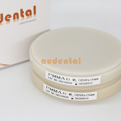 OEM dentario a più strati del sistema aperto del disco del materiale di impianto del blocchetto di PMMA PMMA