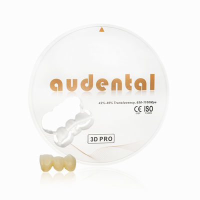 98/95/92mm Dental Zirconia Block con superficie liscia OEM/ODM
