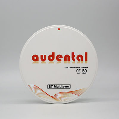 Forza naturale senza cuciture Buona traslucidità ST blocco di zirconia a più strati per il restauro dentale