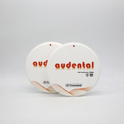Audental Excellent Translucency ST Preshed Zirconia Block con sistema CAD/CAM