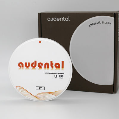 41-43% Translucide dentale ST Bianco Zirconia Blocco 16 Liquidi coloranti inclusi nella confezione in cartone