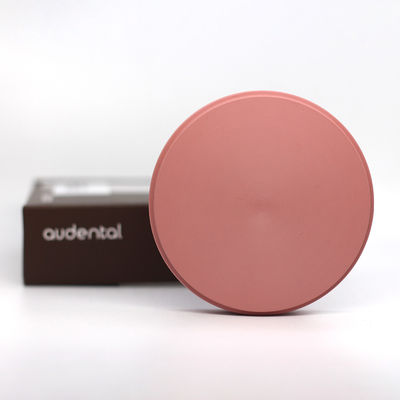 Dental PEEK naturale giallo rosa bianco blocco per cornice temporanea corona e ponte