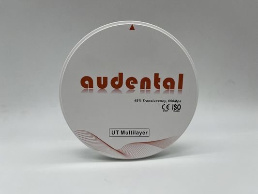 Progressivo blocco di zirconia dentale a più strati UT/DUT per laboratorio dentale