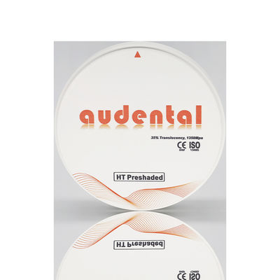 HT/DHT Bianco 16 Colori Liquidi Blocco di Zirconia Dentale con Confezione in Scatola di Carbonio