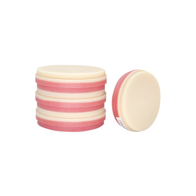 Audental 98*10mm-25mm PMMA a colori chiari Blocchi Dischi Materiale di laboratorio dentale Resina Dischi CAD CAM Dental PMMA