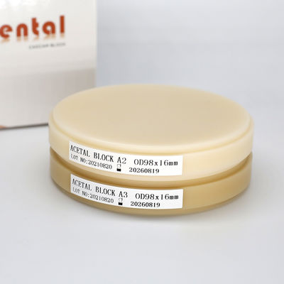 Audental Mono Multilayer Resin CAD CAM Materiale Punck Blank PMMA Blocco