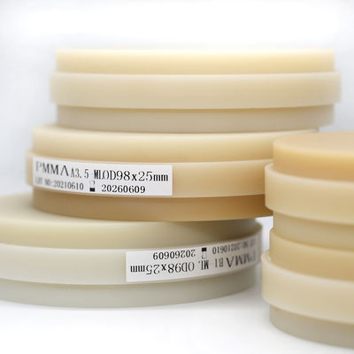 Dental Audental PMMA Disco Puck Materiale CAD CAM Blank Multilayer PMMA Blocco