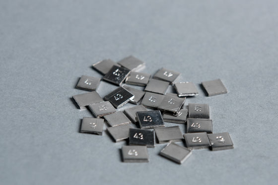 Audental 43 Legatura di porcellana argento-palladio Legatura bianca Pd43% Legatura nobile per restauri dentali forti ed estetici