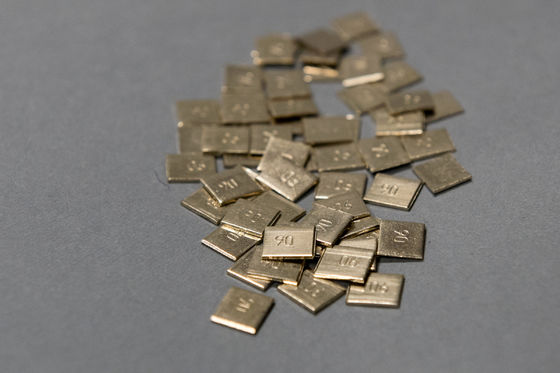 Audental 90 Restaurazioni dentali Alta lega nobile, Lega ceramica dentale giallo Au89.5%