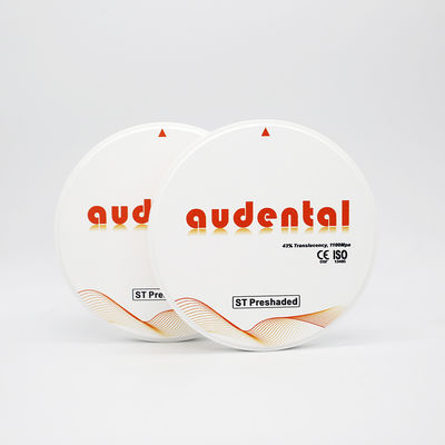 Corona e ponte a contorno completo in zirconia pre-ombreggiata blocco di zirconia e Roland Weiland Origine Yena Audental