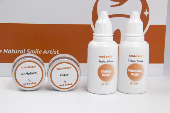 Colorazione e smalto per laboratorio odontotecnico per corone in zirconia, polvere per smalto ceramico, pasta per smalto, smalto in pasta