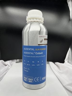 Ottieni i migliori risultati con Audental CoCr Cobalt Chromium SLM Powder per la stampa 3D metallica dentale