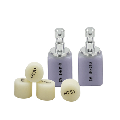 Materiale ceramico vetroso dentale per sistema Cadcam dentale Disilicato di litio vetroso