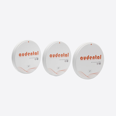Disco circonico dentale Blocco circonico di alta traslucidità UT/DUT Blocco bianco per applicazioni dentali perfette