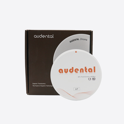 Prodotto caldo Audental UT/DUT Zirconia dentale bianca Buon prezzo per il laboratorio dentale