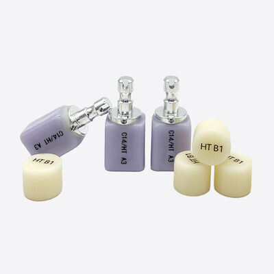 Vetro dentale Materiale di disilicato di litio in ceramica che fornisce resistenza e prestazioni estetiche per il lavoro dentale anteriore