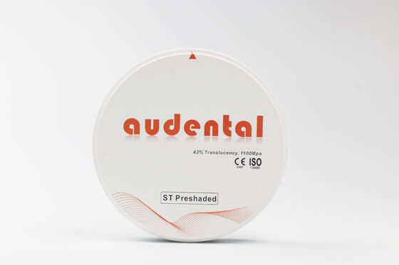 Blocco di Zirconia Pre-Colorato che Fornisce Accuratezza Uniforme del Colore e Alta Traslucenza per Restauri Dentali dall'Aspetto Naturale