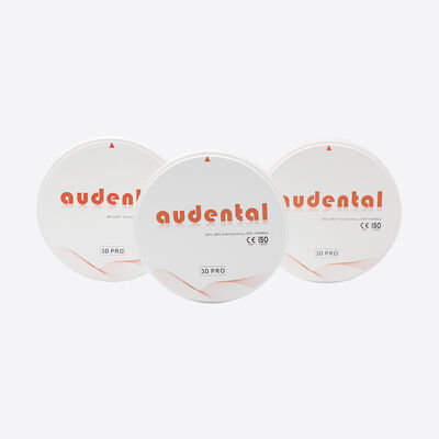 Blocco di Zirconia Dentale ideale per laboratori odontotecnici che producono corone, ponti e componenti per impianti con risultati costanti