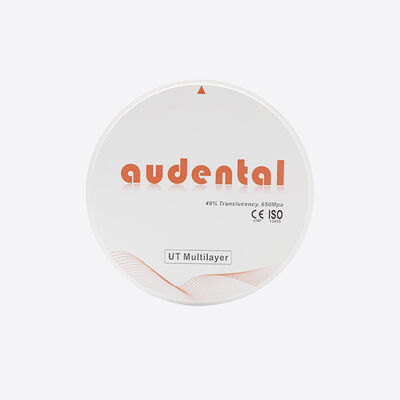 Blocco di zirconia a più strati che offre una resistenza equilibrata e una elevata traslucidità per le applicazioni dentali anteriori e posteriori